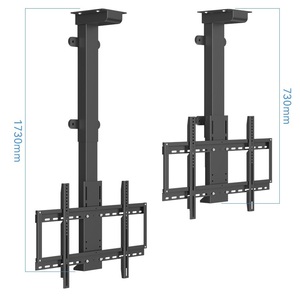 Support de levage électrique réglable en hauteur pour <span class=keywords><strong>TV</strong></span>, support de levage électrique pour écran 32 ~ 75 ", <span class=keywords><strong>bras</strong></span> de support de sol <span class=keywords><strong>TV</strong></span> vertical <span class=keywords><strong>motorisé</strong></span> - Product Image 3