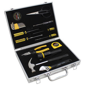 Boîte à outils combinée rouge de 18 pièces avec batterie rechargeable Cadeau de livraison immobilière <span class=keywords><strong>Achat</strong></span> groupé en gros - Product Image 5