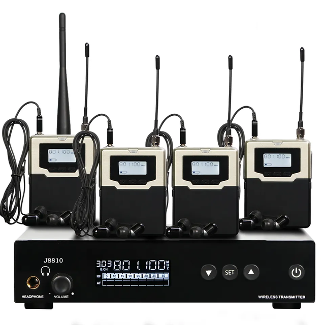 High Quality J8820 Wholesale Wireless In-ear Monitor System Wireless for Stage
