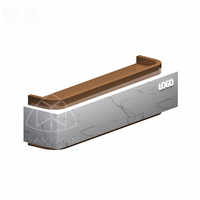 Yume-usine OEM, production de meubles de bureau, réception en marbre blanc