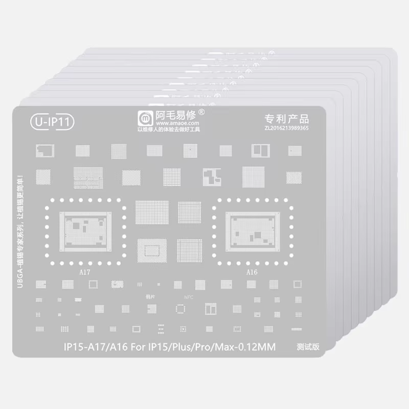 12 pièces pour la série ip6-17