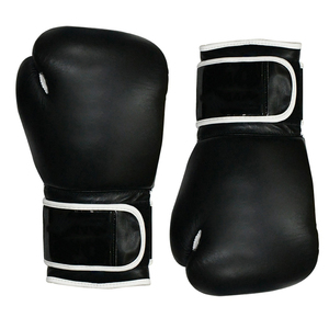 Guantes de boxeo de cuero de último estilo, guantes de entrenamiento de diseño personalizable de fabricantes altos para adultos, guantes de boxeo - Product Image 1