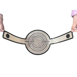 Lot de 160 supports de cuisson ovales et ronds en silicone épais, antiadhésifs et réutilisables, pour four à pain hollandais avec longue poignée - Product Image 2