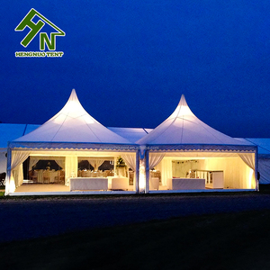 Carpa Pagoda <span class=keywords><strong>para</strong></span> <span class=keywords><strong>Eventos</strong></span> al Aire Libre <span class=keywords><strong>con</strong></span> Marco de Aleación de Aluminio Impermeable de Estilo Europeo de 5x5 6x6 <span class=keywords><strong>para</strong></span> Bodas, Fiestas, Exposiciones y Deportes - Product Image 1