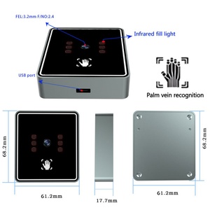 Módulo de Autenticación Biométrica por Vena de la Palma de la Mano, Control de Acceso Biométrico, Lector de Venas de la Palma de la Mano, Personalización, Soporte para Integración con Terminales POS - Product Image 3