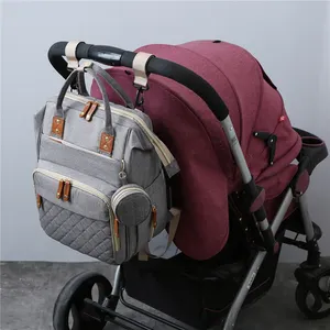 Wholesale Oxford Outdoor Waterproof Mommy Backpack Nappy Baby Carrier Diaper Bag For Mom