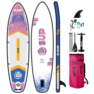 ESUP <span class=keywords><strong>Planche</strong></span> <span class=keywords><strong>à</strong></span> <span class=keywords><strong>pagaie</strong></span> <span class=keywords><strong>gonflable</strong></span> de <span class=keywords><strong>11</strong></span> <span class=keywords><strong>pieds</strong></span> facile <span class=keywords><strong>à</strong></span> ranger pour le surf Accessoire de stand-up paddle - Product Image 6