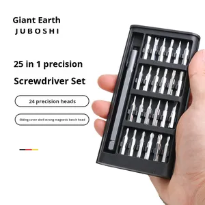 Bộ tua vít đa năng 24 trong 1 cán nhôm công nghiệp chống trơn trượt, từ tính, chính xác, dụng cụ sửa chữa chuyên dụng, hình dạng đặc biệt, tự làm - Product Image 1