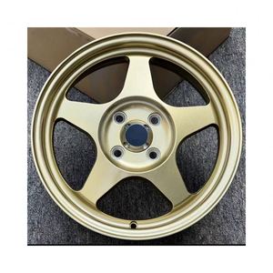 Venta al por mayor de fábrica Flow Forming Pickup & SUV Wheels Rim Bronze Mags 15x6,5 pulgadas Pcd 4x100 Off Road Llantas para SPOON SW388 - Product Image 2