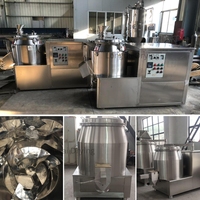 Mélangeur vertical intensif en acier inoxydable à grande vitesse 750L avec moteur à fréquence variable pour poudre détergente et extrait de levure