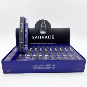 Dubai Arabian Brand 35ml Perfume Tubo de ensayo Fragancia de larga duración con estilo de niebla para uso femenino Precio de fábrica Spray - Product Image 4