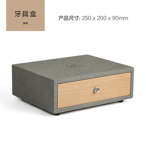 Ensemble en cuir personnalisé avec logo pour hôtel : Répertoire de services, Réveil, Porte-stylo pour chambre d'hôtel - Product Image 2