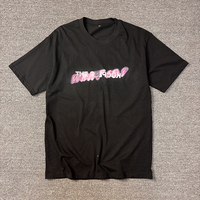 T-shirt surdimensionné 280 g/m², impression sérigraphique personnalisée, t-shirts 100 % coton avec logo, logo personnalisé imprimé