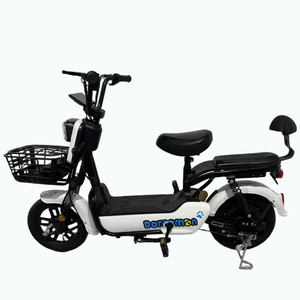 Vélo électrique à cadre léger de 14 pouces pour femmes avec batterie au plomb-acide 48V 12Ah et pneus de 14 pouces pour une maniabilité aisée - Product Image 1