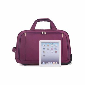 Borsa Trolley Pieghevole Geometrica in Oxford di Grande Capacità per Bambini, Scuola, Palestra, Viaggi, Organizer, <span class=keywords><strong>Borsone</strong></span> con Cerniera in Poliestere - Product Image 4