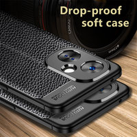 Étui de téléphone de protection motif d'affaires litchi de haute qualité sac Opp en cuir PU anti-rayures et automne pour étuis Oneplus Nordce 3lite