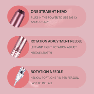 Máquina de Tatuaje Rotativa de Microblading para Cejas de Acero Inoxidable, Herramienta Semiautomática PMU para Uso en Salones de Belleza para Labios y Cejas - Product Image 4