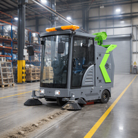 Balayeuse électrique industrielle 2100 mm, certification CE, conception personnalisée disponible, équipement de nettoyage autoporté directement de l'usine
