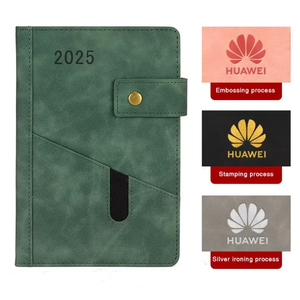 2025 2026 Personalizados Diarios <span class=keywords><strong>de</strong></span> viaje Papelería Venta al por mayor Español Inglés Año Nuevo Cuadernos Diario <span class=keywords><strong>de</strong></span> cuero Agenda - Product Image 5