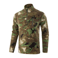 Veste tactique en polaire camouflage ESDY pour hommes, pour la chasse en plein air