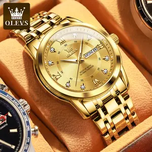 OLEVS 5513 Hot Models Wholesale Business Waterproof Gold Men's Watch Classic Fashion Watches