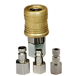 ข้อต่อเร็ว WALTHER รุ่น LP-006-2-WR013 แบบเกลียว G1/4A ทำจากสแตนเลส สำหรับเครื่องจักรกลหนักและรถไฟ - Product Image 2