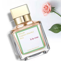Parfum Rouge 540 70ML, qualité supérieure en boîte, Eau de Parfum EDP, qualité supérieure pour femmes, cadeau de Noël rouge Baccarat