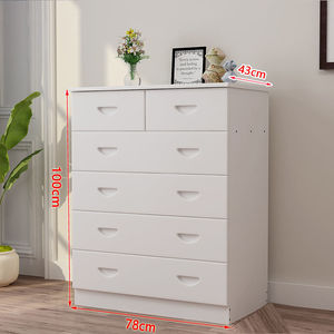 Commode nordique à tiroirs multiples bon marché directe d'usine Table <span class=keywords><strong>de</strong></span> chevet à 2 tiroirs - Product Image 4