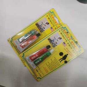 Pegamento Epóxico de Acero EPOXY STEEL AB de <span class=keywords><strong>Antonio</strong></span>, Venta Directa de Fábrica, Pegamento Epóxico Transparente de 2 Partes para Aluminio y Acero Inoxidable en Jeringa - Product Image 3