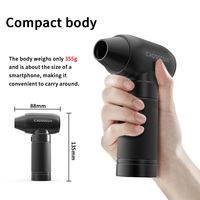 Souffleur de poussière portable sans fil CROSSGUN avec moteur sans balais DC 130000RPM |   Pression du vent de 200g |   Qualité professionnelle pour