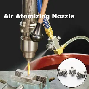 XHCO Công Nghiệp Siphon Áp Lực Loại Không Khí Atomizing Quạt Phẳng Vòng Phun Nước Vòi Phun