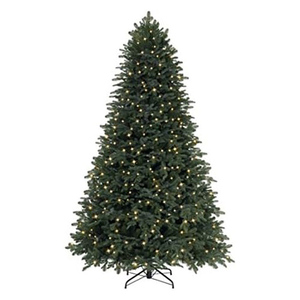High Quality PVC Artificial Christmas <b>Tree</b> with RGB <b>LED</b> Lights App & Remote Control Bluetooth Connection Standing Base - Product Image 1