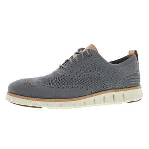 สำหรับ zerogrand Wingtip Oxford stitchlite รองเท้าผู้ชายรุ่น MSS-C24944ผลิตในจีนสี irnstn ถัก/งาช้าง | 100% ของแท้ - Product Image 1