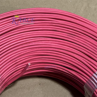 UL3239 14AWG Cobre estañado 3KV Núcleo único Silicona flexible DC Cables de alambre de calefacción eléctrica Caucho de silicona trenzado