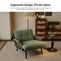 Fauteuil scandinave de luxe, design haut de gamme, mobilier moderne et décontracté, pour la maison, le hall d'hôtel et les villas