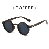 Nouvelles lunettes de soleil polarisées rondes à petit rivet TR90, avec lentille rotative intelligente, réglage de la luminosité, gradation, anti-éblouissement, mise à niveau