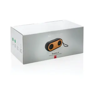 Altoparlante Doppio in Bambù X - Gadget Sostenibili - Product Image 4