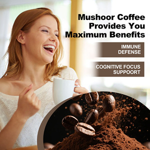 Mezcla de Café de Champiñones de Alta Calidad, Melena de León, Mejora la Concentración, Favorece la Recuperación y es Rico en Antioxidantes, con Suplemento Dietético - Product Image 3