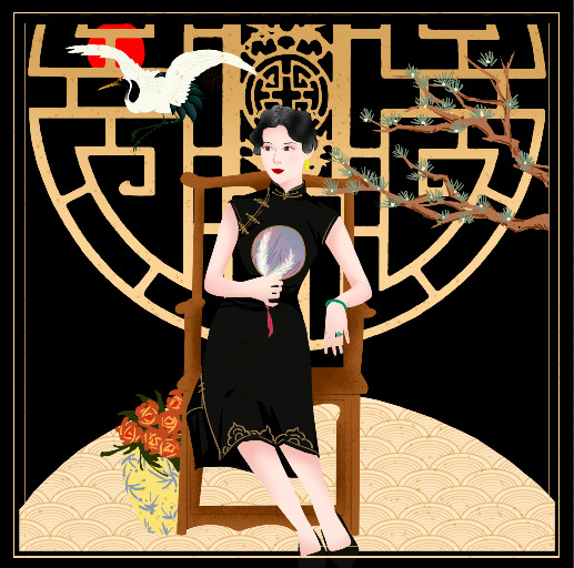 Elegant cheongsam