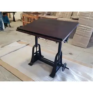 CRANK TABLE BASE FOR DRAFTING TABLE