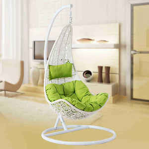 Balançoire pliable <span class=keywords><strong>avec</strong></span> coussin Chaise suspendue en forme de <span class=keywords><strong>nid</strong></span> <span class=keywords><strong>d</strong></span>'<span class=keywords><strong>oiseau</strong></span> Chaise à œufs bon marché Mobilier <span class=keywords><strong>d</strong></span>'extérieur Chaise à œufs <span class=keywords><strong>avec</strong></span> pieds à bas prix - Product Image 2