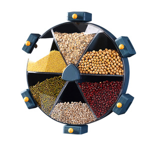Boîte de conservation rotative Gravoler Hargo pour cuisine, avec couvercle anti-humidité large en plastique, pour presser et sceller - Product Image 5