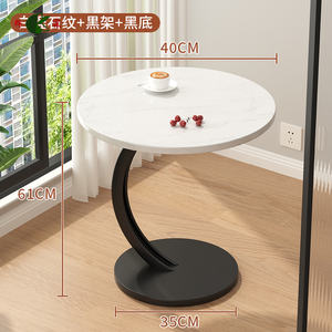 La mesita de noche Es minimalista, moderna, pequeña, extremadamente estrecha <span class=keywords><strong>y</strong></span> creativa para uso doméstico. Tiene un estante muy estrecho. - Product Image 4