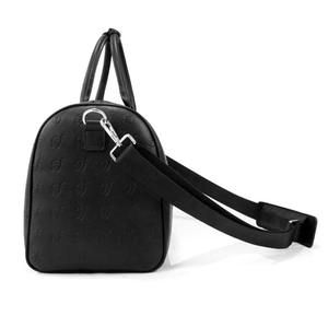 Factory Customized Wholesale Large Capacity Portable PU Leather zippered travel <b>bags</b> men's travel shoulder <b>bags</b> - Product Image 4