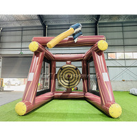 Jeu de lancer de hache gonflable de haute qualité, Aufblasbares Axt Werfen, Axt Werfen Aufblasbar, jeu gonflable à vendre