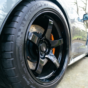 Cerchi Sportivi Personalizzati in Alluminio Forgiato Leggero a Cinque Razze Profonde 5*120 5*114.3 Personalizzazione per GR86 NA NB RX8 - Product Image 1