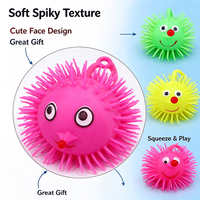 Jouet anti-stress en TPR, pelucheux et moelleux, à remontée lente, multicolore, emballage individuel, vente en gros d'usine