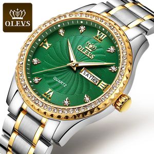 Reloj OLVES para Hombre, Marca de Lujo, Automático, con Fecha, de Cuarzo, Resistente al Agua, Deportivo, Reloj Masculino - Product Image 1