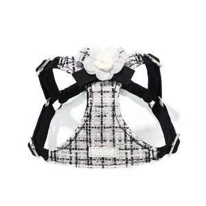 Wholesale Manufacturers Luxury Custom Logo Summer Personalized No Pull Tweed <b>Pet</b> Dog Harness <b>Leash</b> Lead <b>Collars</b> Set with Logo - Product Image 3