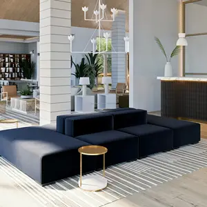 最优质的现代无臂沙发软垫沙发床客厅双人沙发